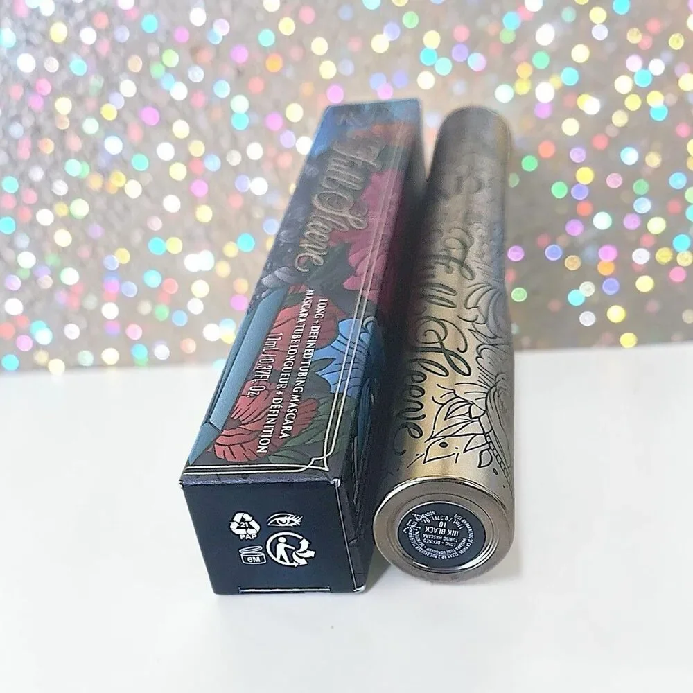 KVD Beauty Full Sleeve Long + Defined Tubing Mascara NIB in Ink Black 0.37 fl oz